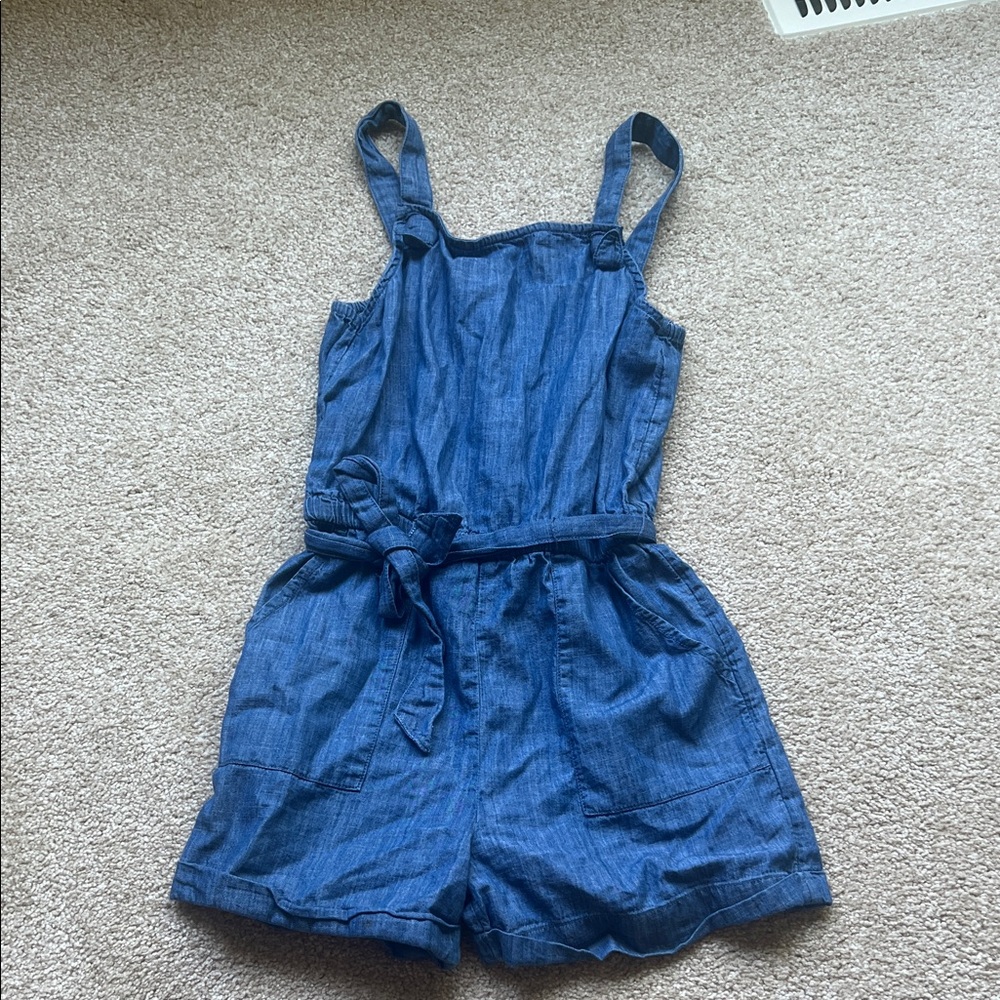 Kids Denim Blue Romper